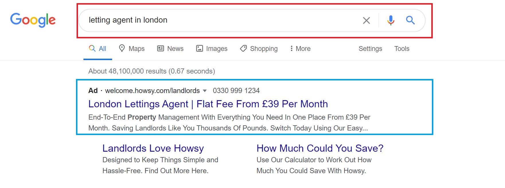 howsy letting agent
