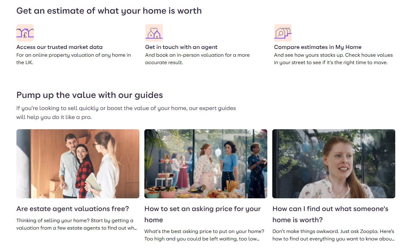 Zoopla house price data